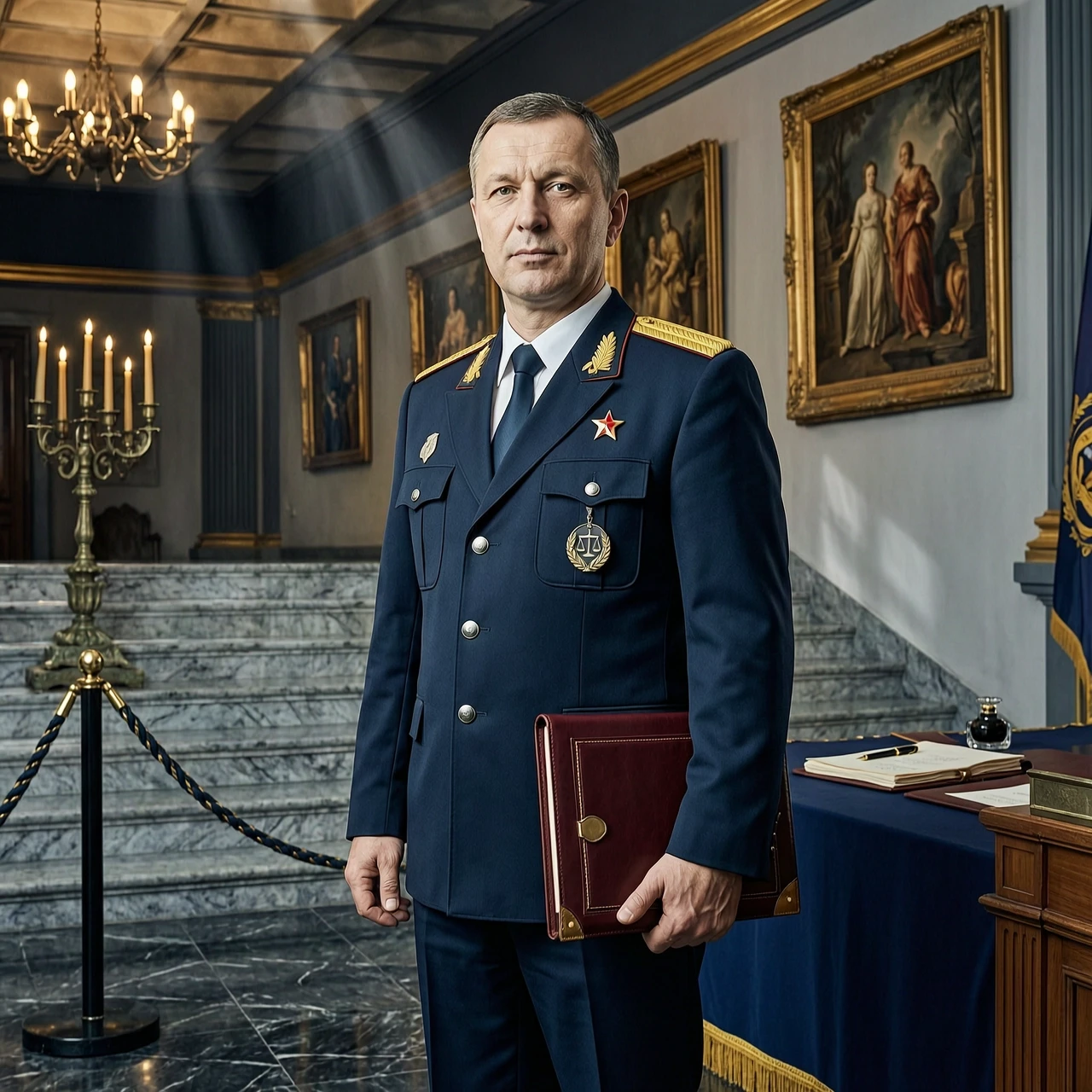 Картинка на тему дня сотрудника органов следствия России (надписей не надо). Фотки должны быть сочными и выглядеть роскошно, дорого, величественно, реалистично. — работа…