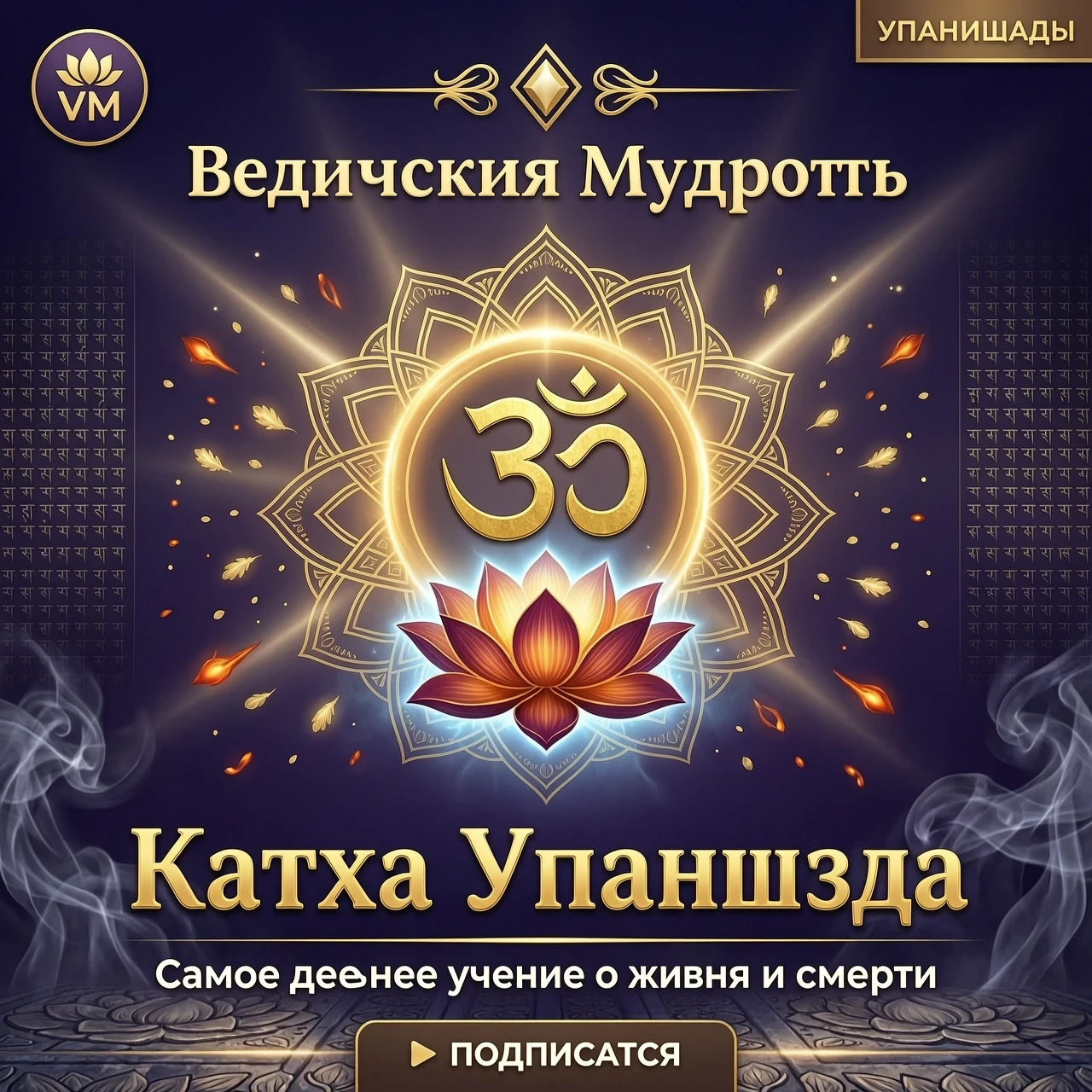Создай превью для ютуб - Катха Упанишада — работа пользователя Ночной Покемон