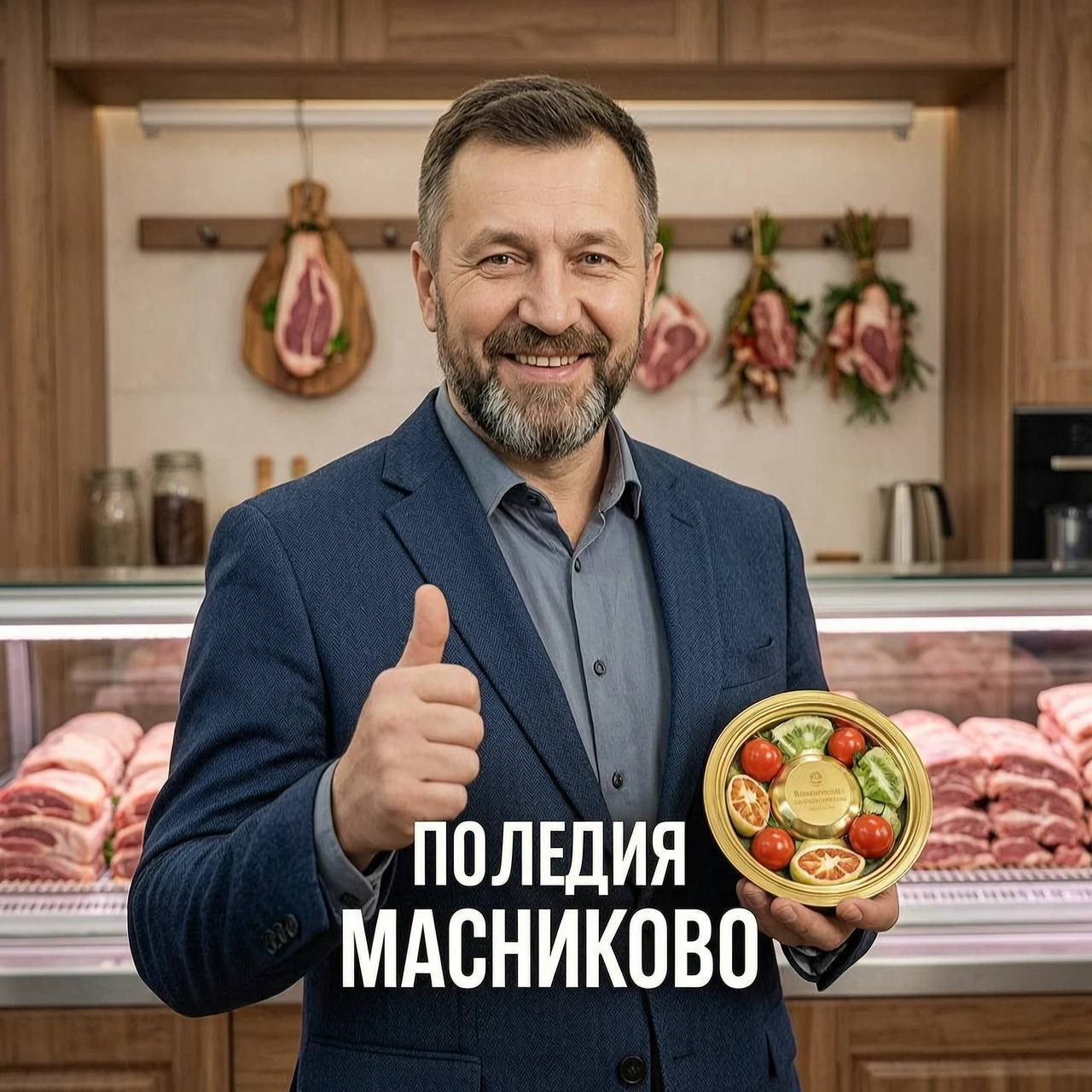 Создать видео поздравление от Мясникова — работа пользователя Горячая Мечта