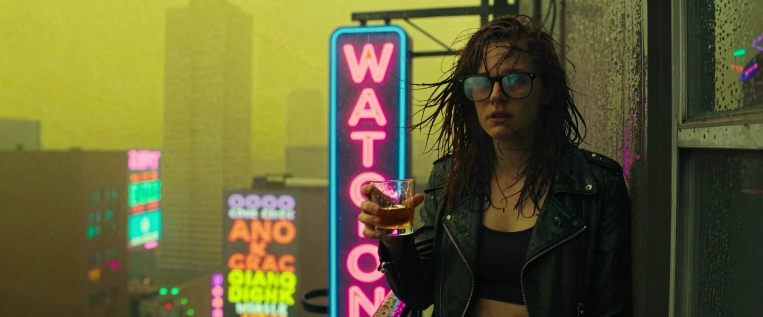retro rave Max Caulfield stood on the edge of a narrow balcony, wedged between the flickering neon signs of Watson, a neighborhood in Night City where luxury and poverty…