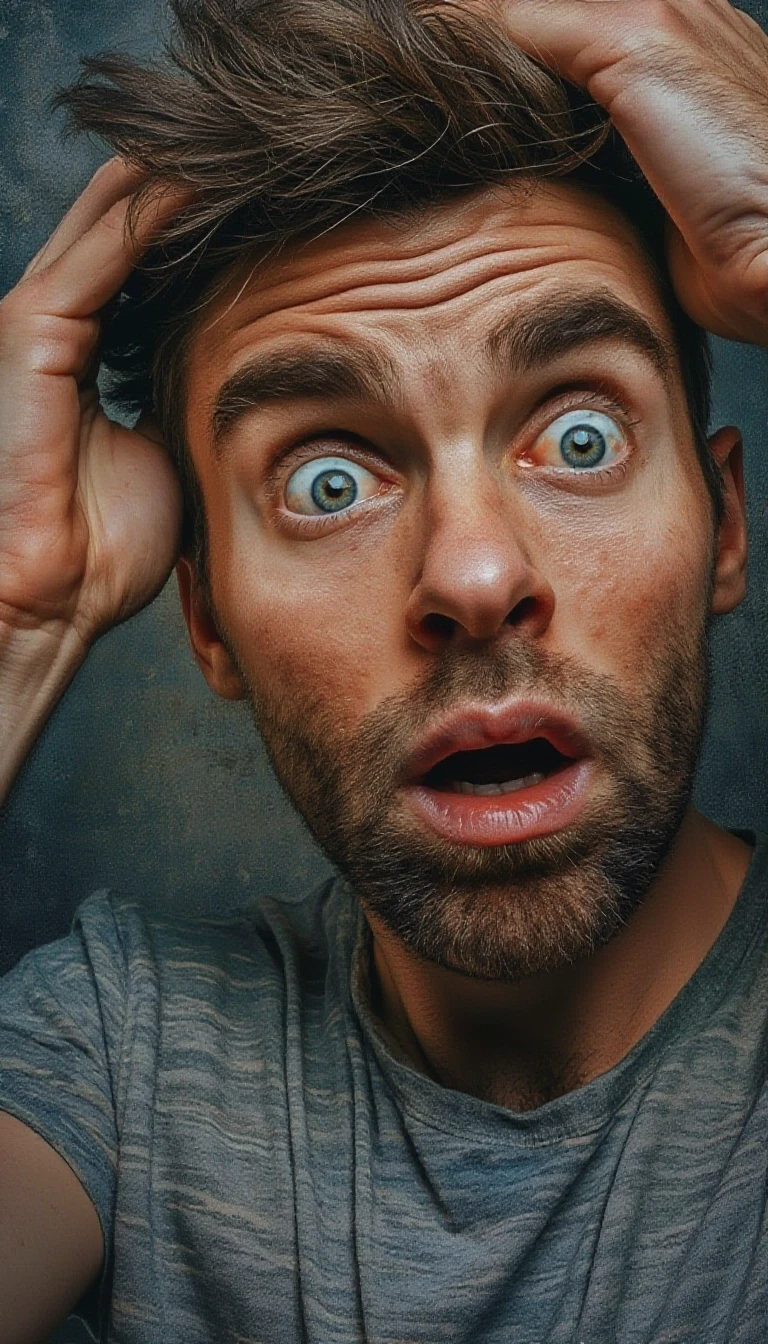 pleasantly shocked, can't believe his eyes male person — работа пользователя Rosa Kastor