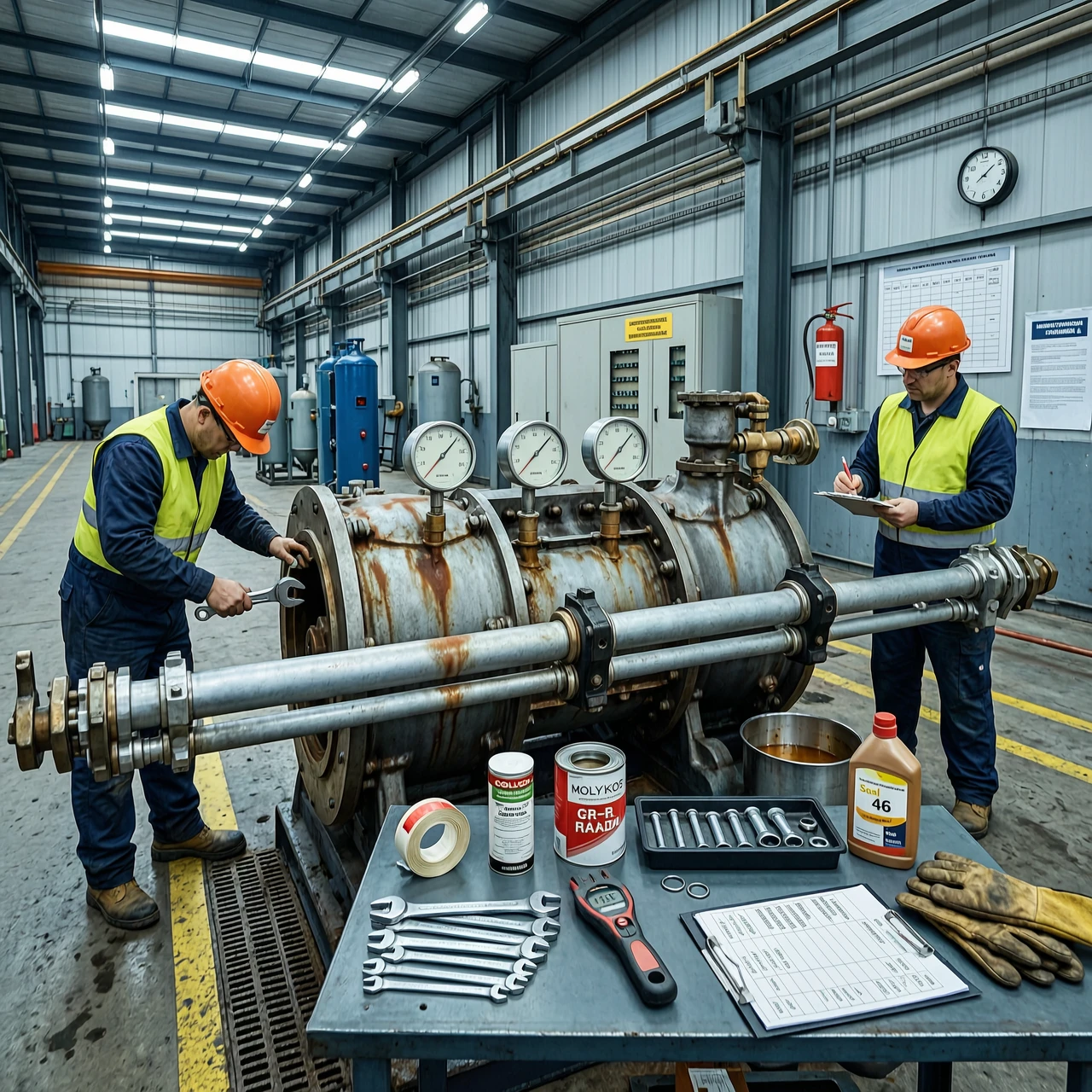 maintenance of compressor equipment — работа пользователя Рассветный Гном