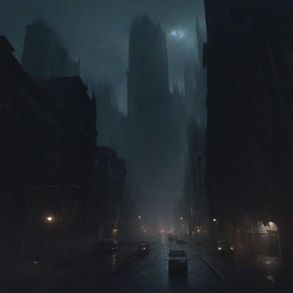 dark city — работа пользователя Могущественная Тьма