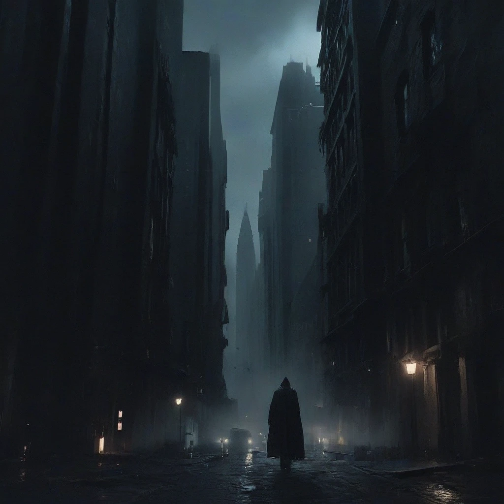 dark city — работа пользователя Могущественная Тьма