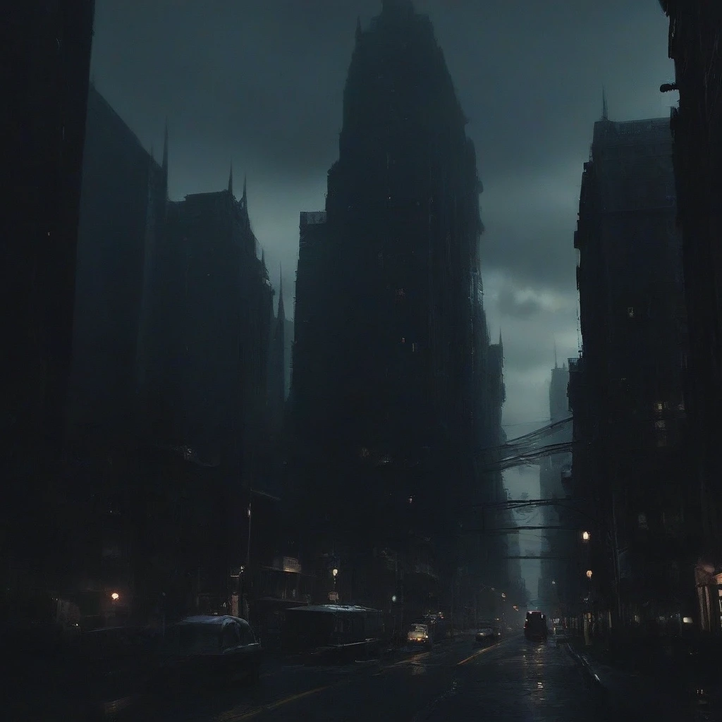 dark city — работа пользователя Могущественная Тьма