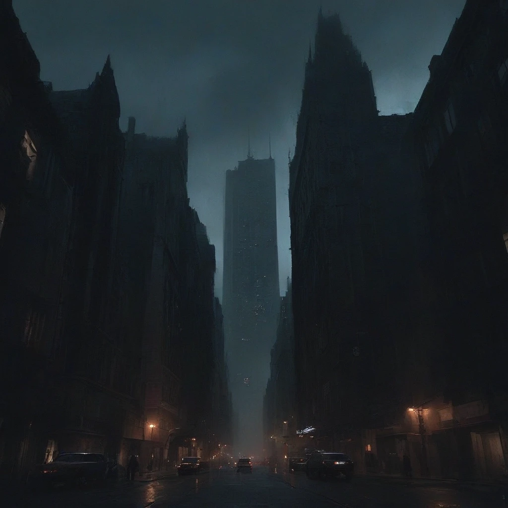 dark city — работа пользователя Могущественная Тьма
