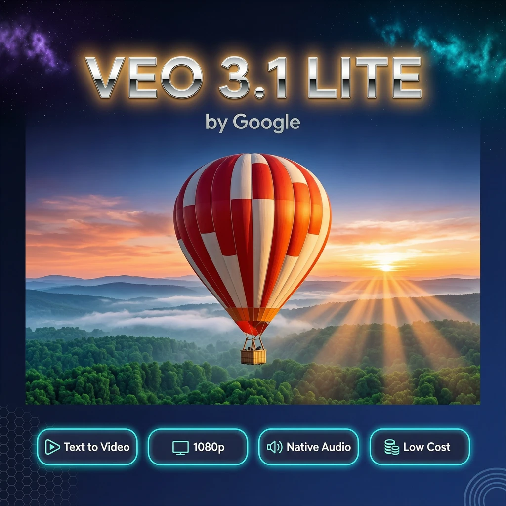 Veo 3.1 Lite — превью AI-модели для генерации изображений