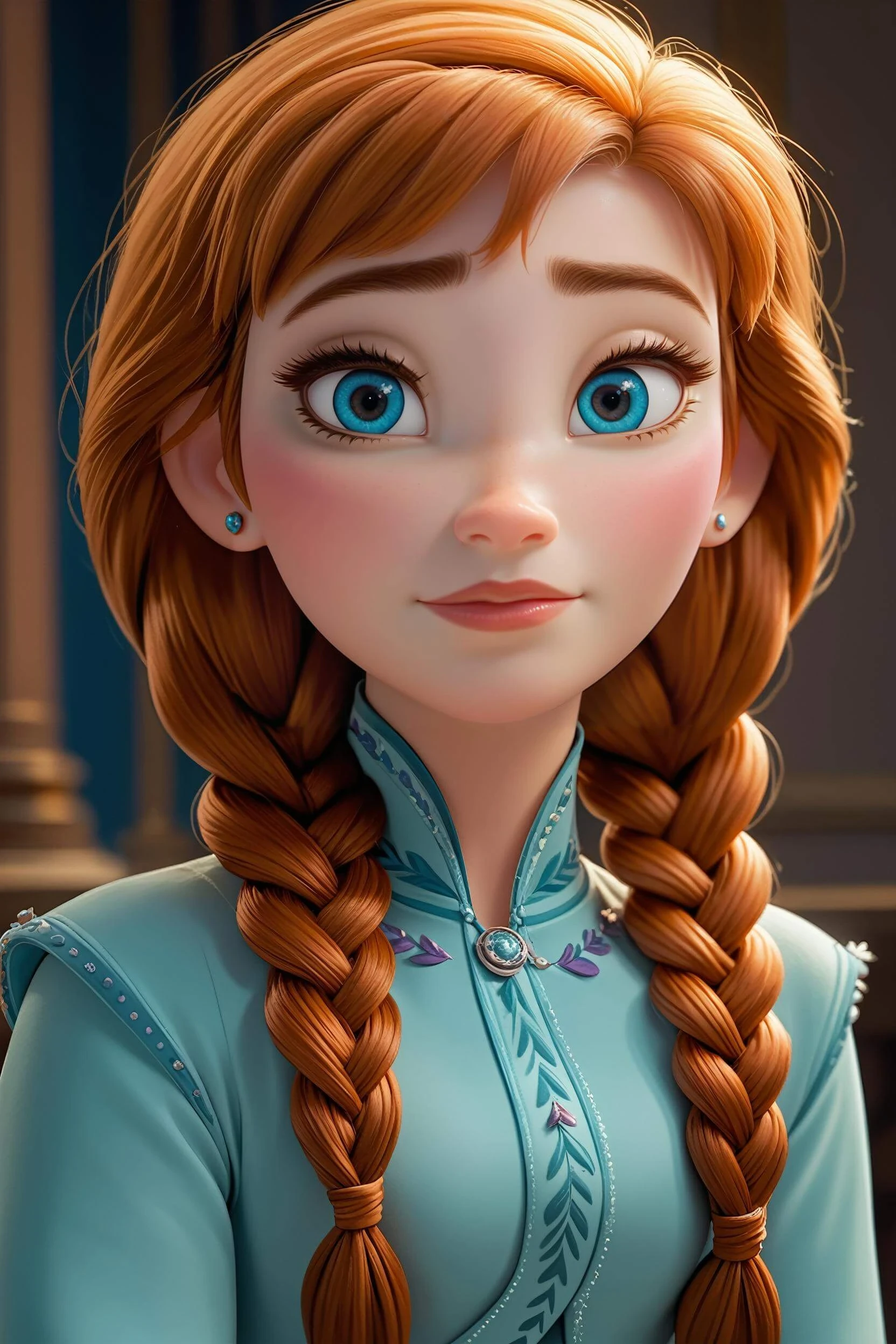 Anna from Frozen [Pony] — LoRA для генерации изображений