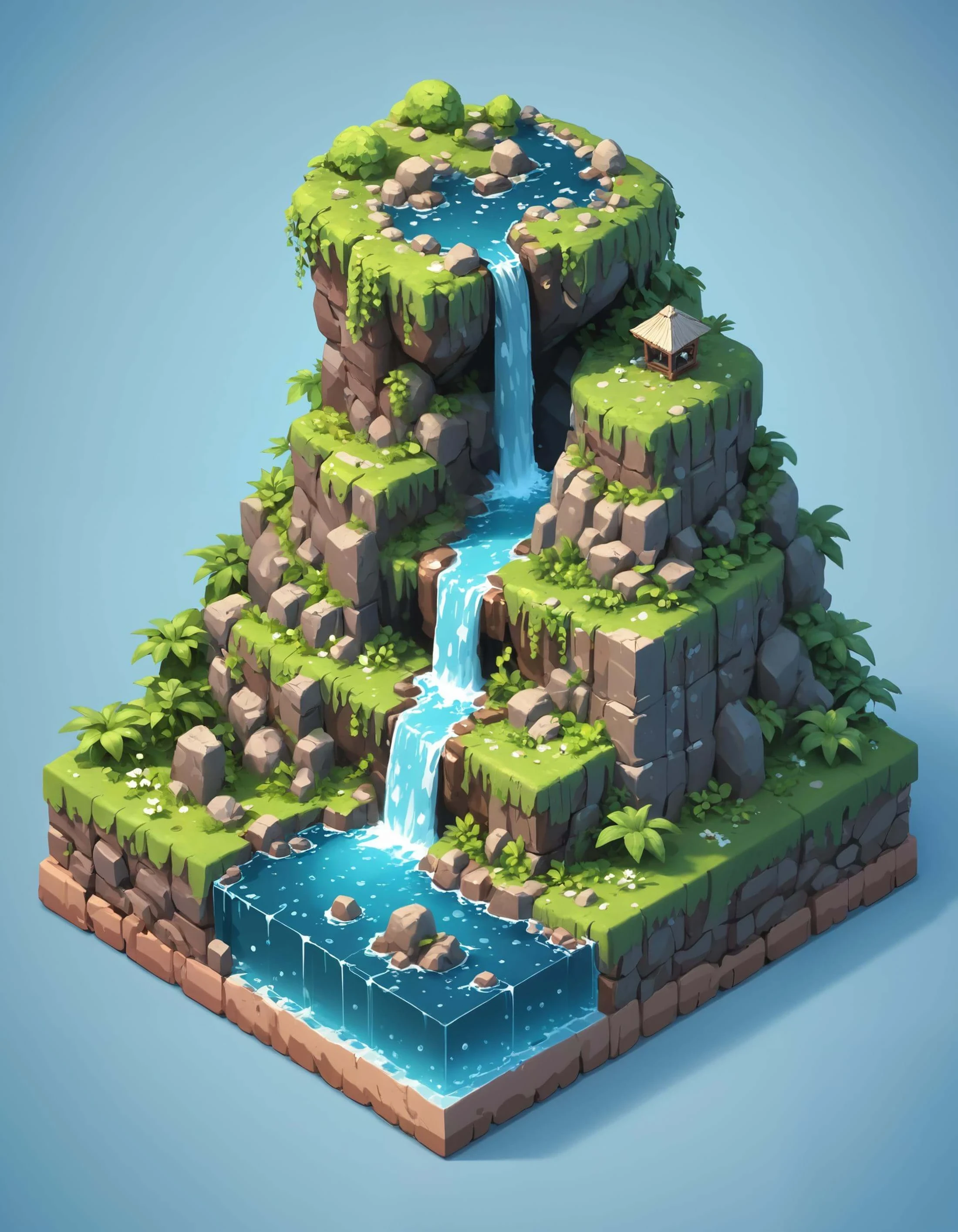 Zavy's Cute Isometric Tiles - SDXL — LoRA для генерации изображений