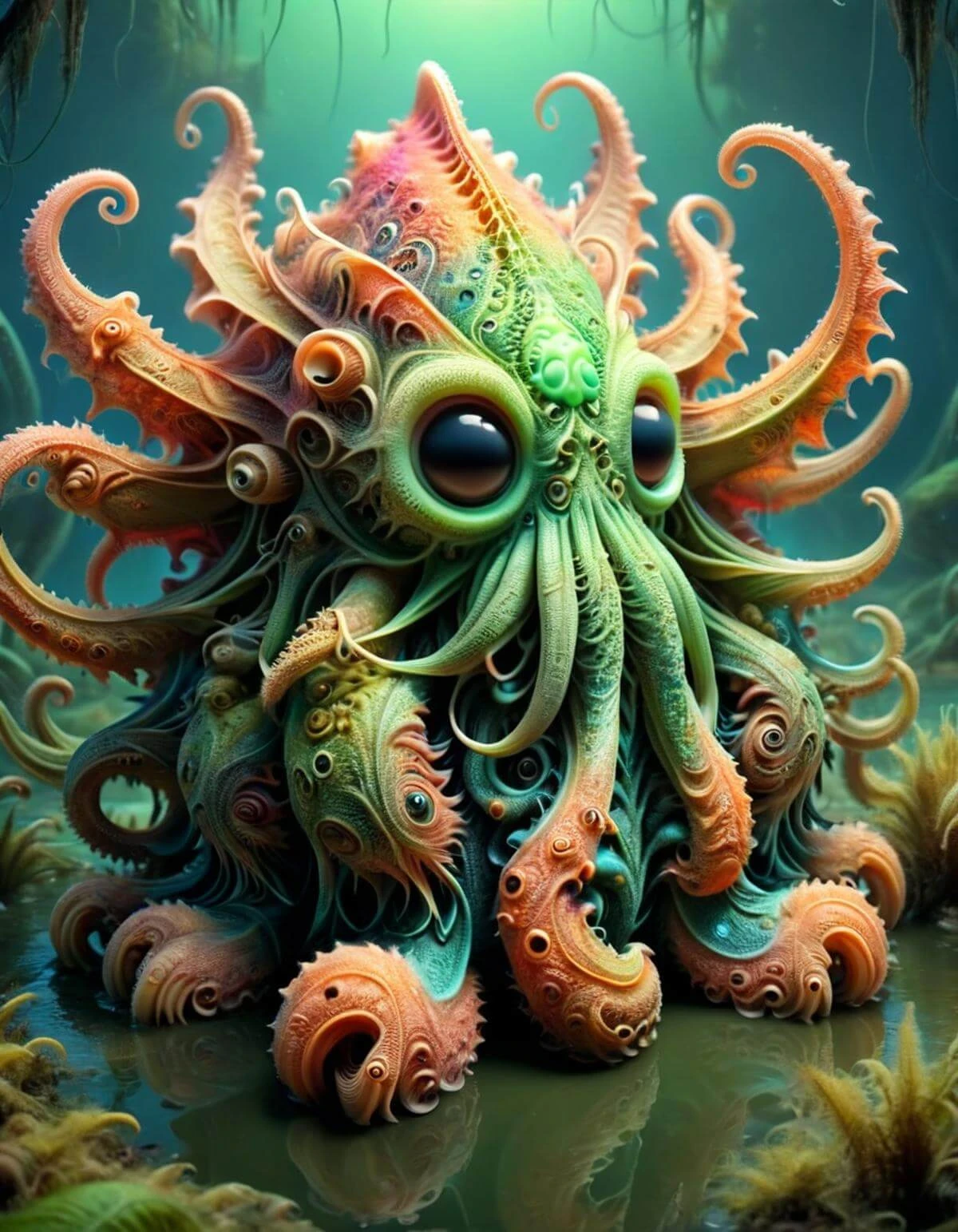 Fractal Geometry Style [FLUX+SDXL+1.5] — LoRA для генерации изображений