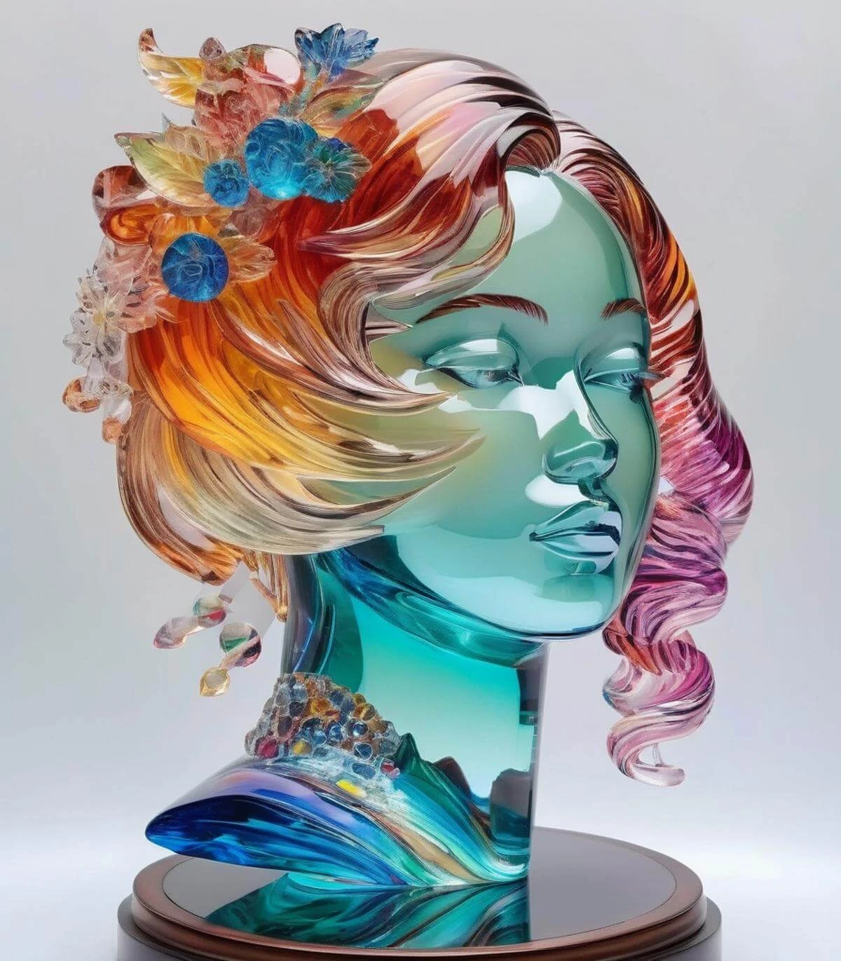 Glass Sculptures — LoRA для генерации изображений