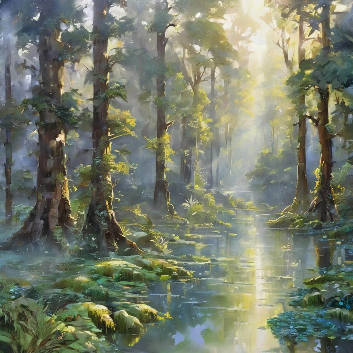（SDXL）Oil painting(oil brush stroke) - 油画笔触 — LoRA для генерации изображений