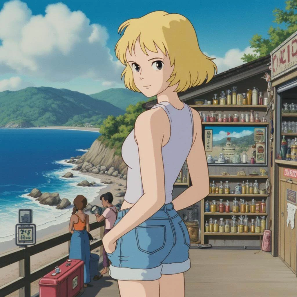 Style of Studio Ghibli 🌊 Flux.1-D — LoRA для генерации изображений