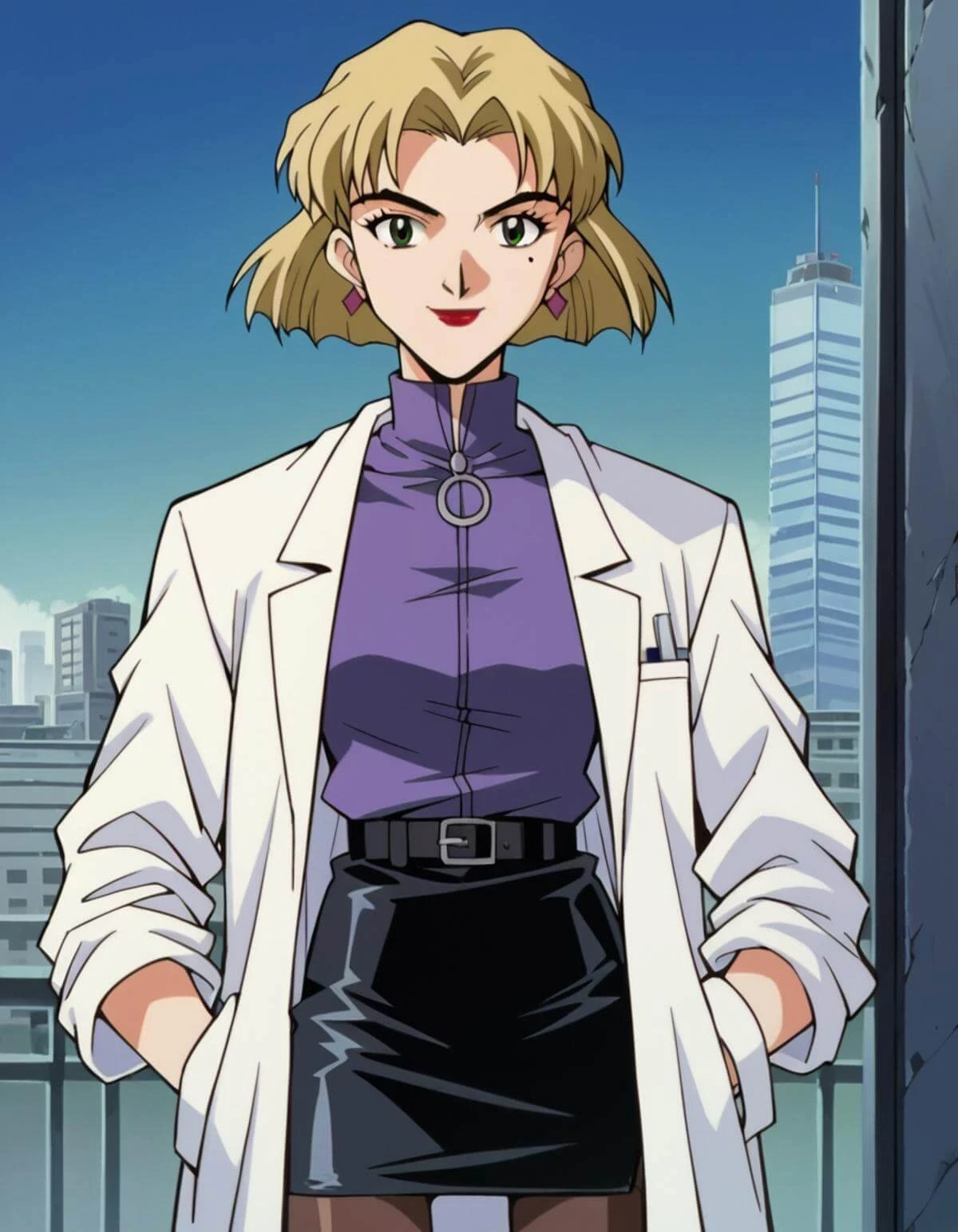 Ritsuko Akagi (赤木リツコ) - Neon Genesis Evangelion (新世紀エヴァンゲリオン — LoRA для генерации изображений