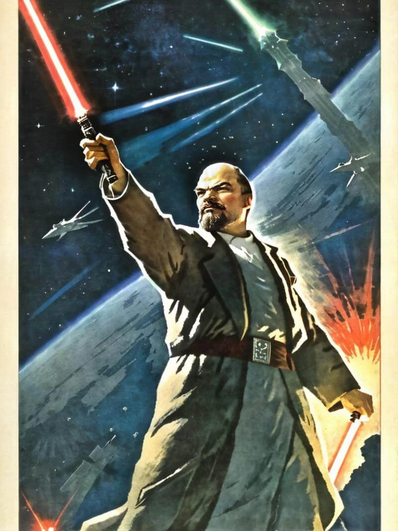 Soviet poster XL — LoRA для генерации изображений