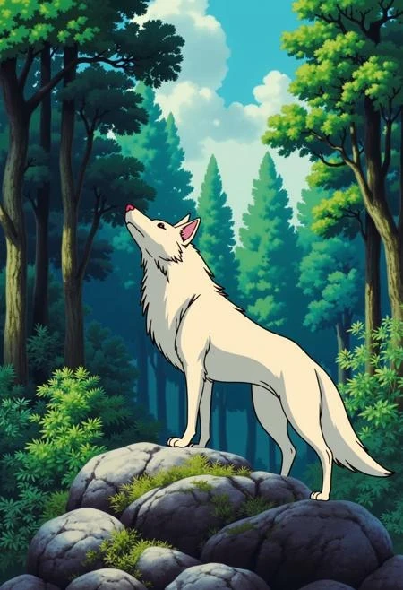 Ghibli style Flux & PDXL — LoRA для генерации изображений