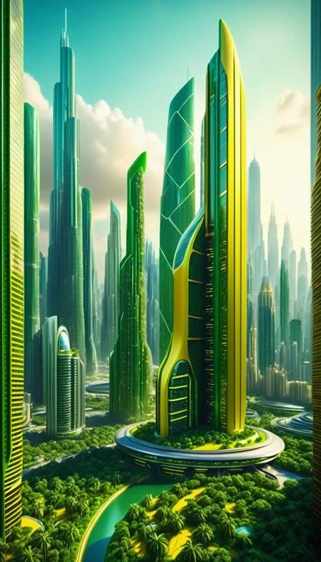 Sci-fi Environments — LoRA для генерации изображений