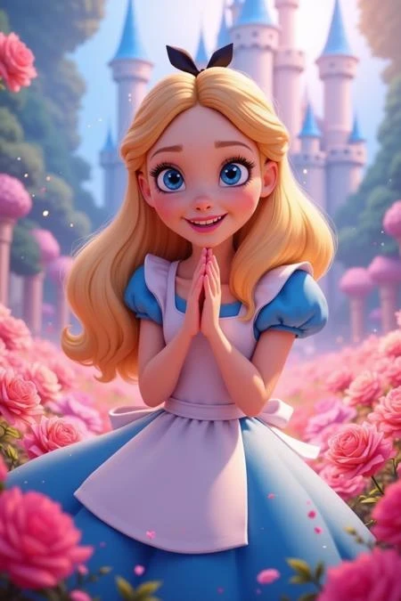 Alice In Wonderland! Disney - FLUX | SD 1.5 | XL PONY | Illustrious XL - by YeiyeiArt — LoRA для генерации изображений
