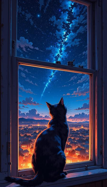Flux Ghibsky Illustration — LoRA для генерации изображений
