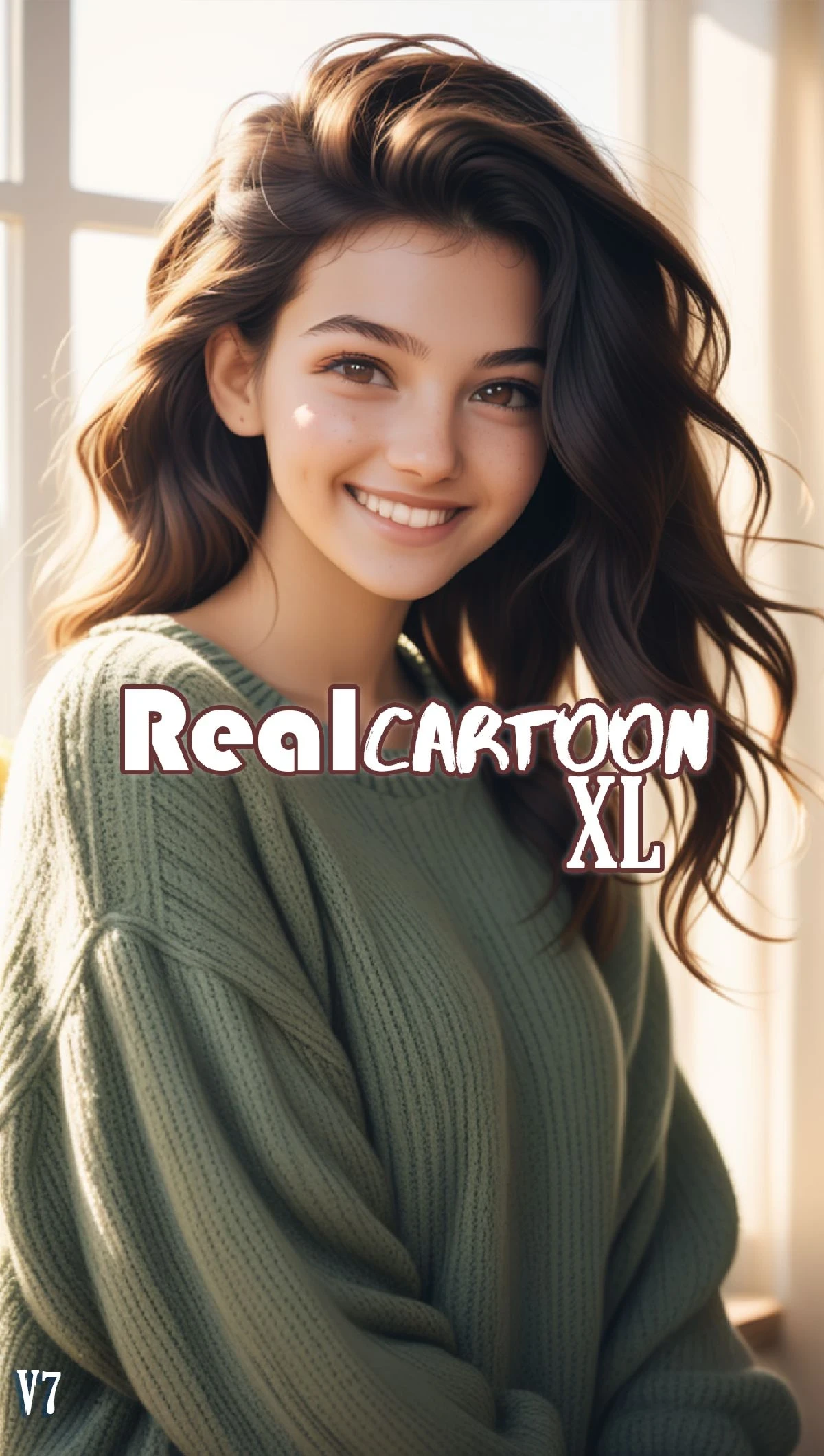 RealCartoon-XL V7 — AI-модель генерации изображений