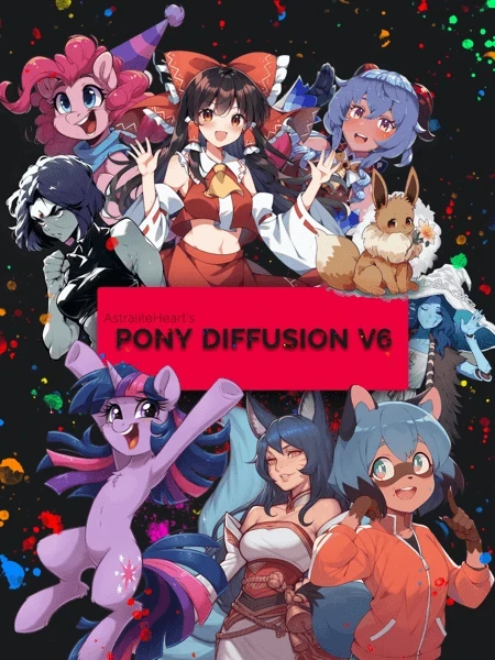 Pony Diffusion V6 XL by PurpleSmart — AI-модель генерации изображений