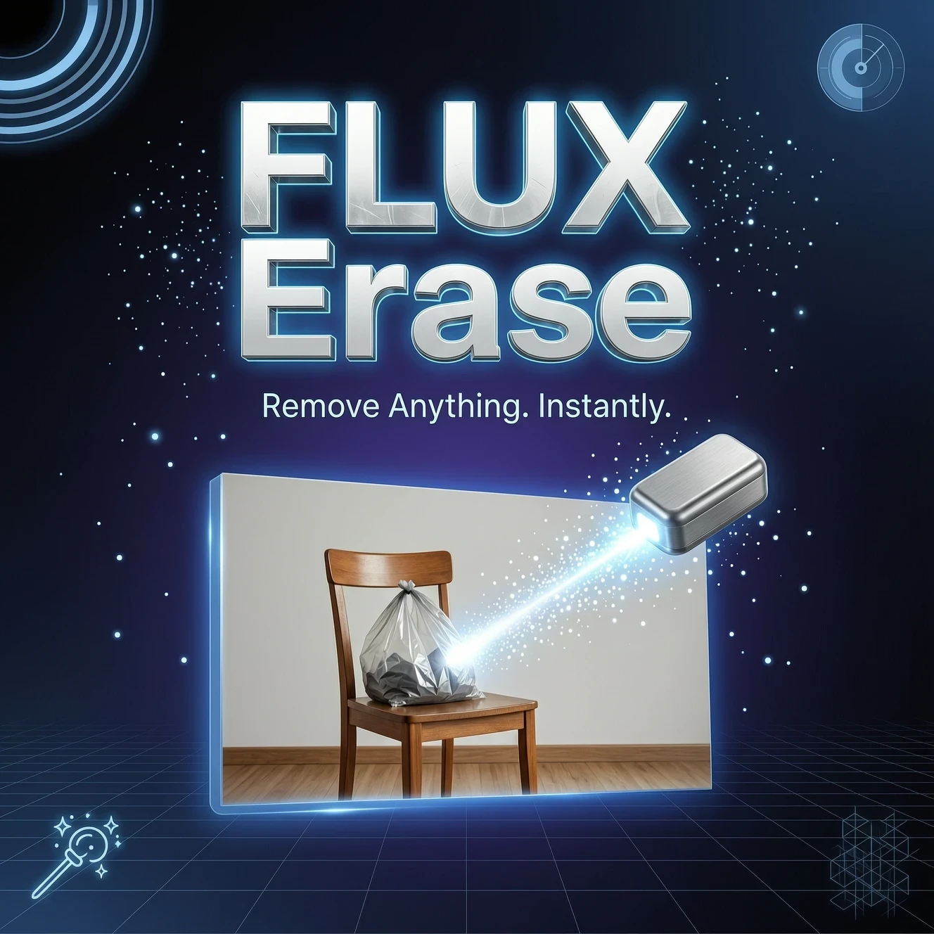 FLUX Erase — AI-модель генерации изображений