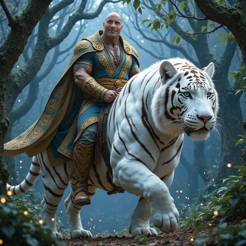 Dwayne Johnson FLUX Dev — AI-модель генерации изображений
