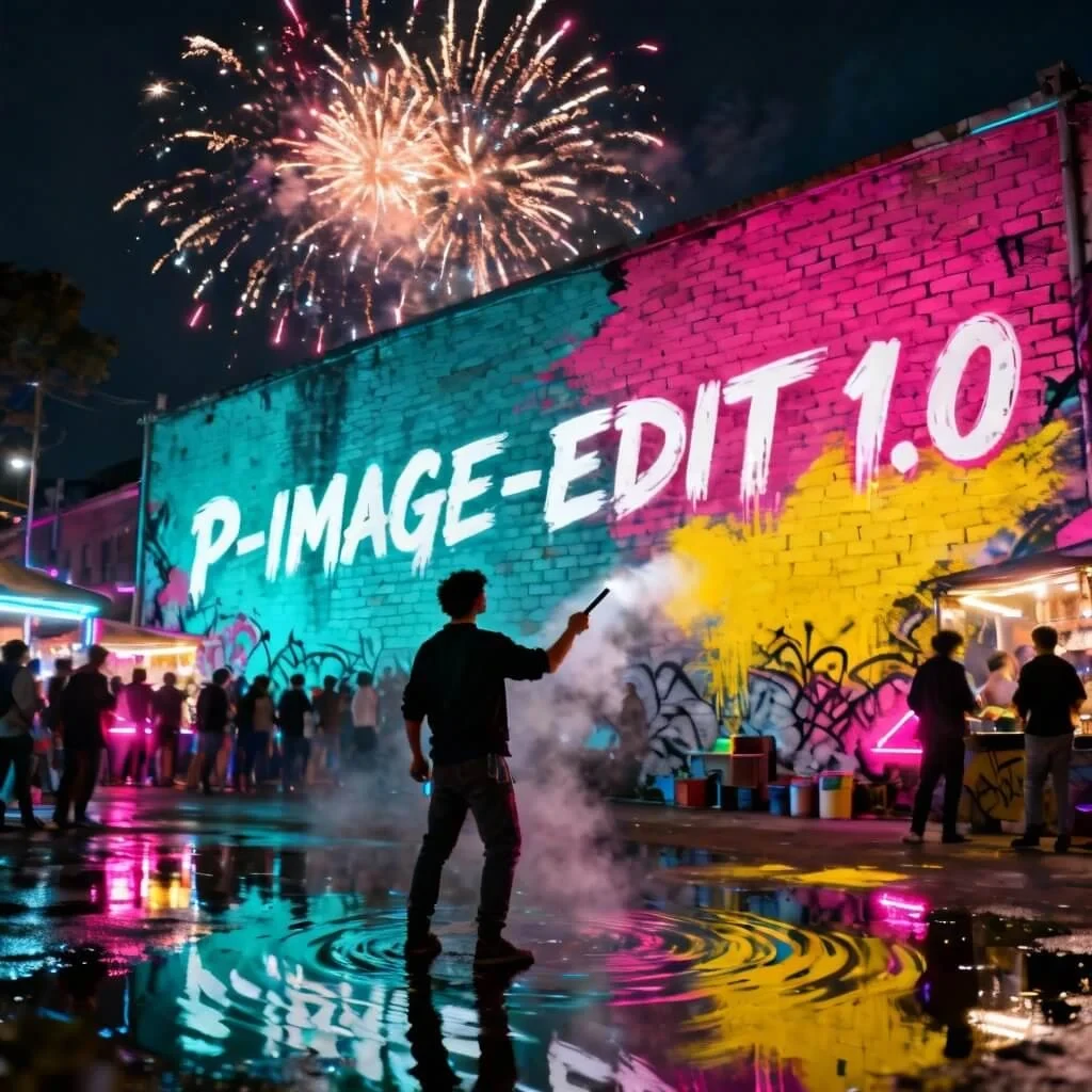 P-Image-Edit — AI-модель генерации изображений