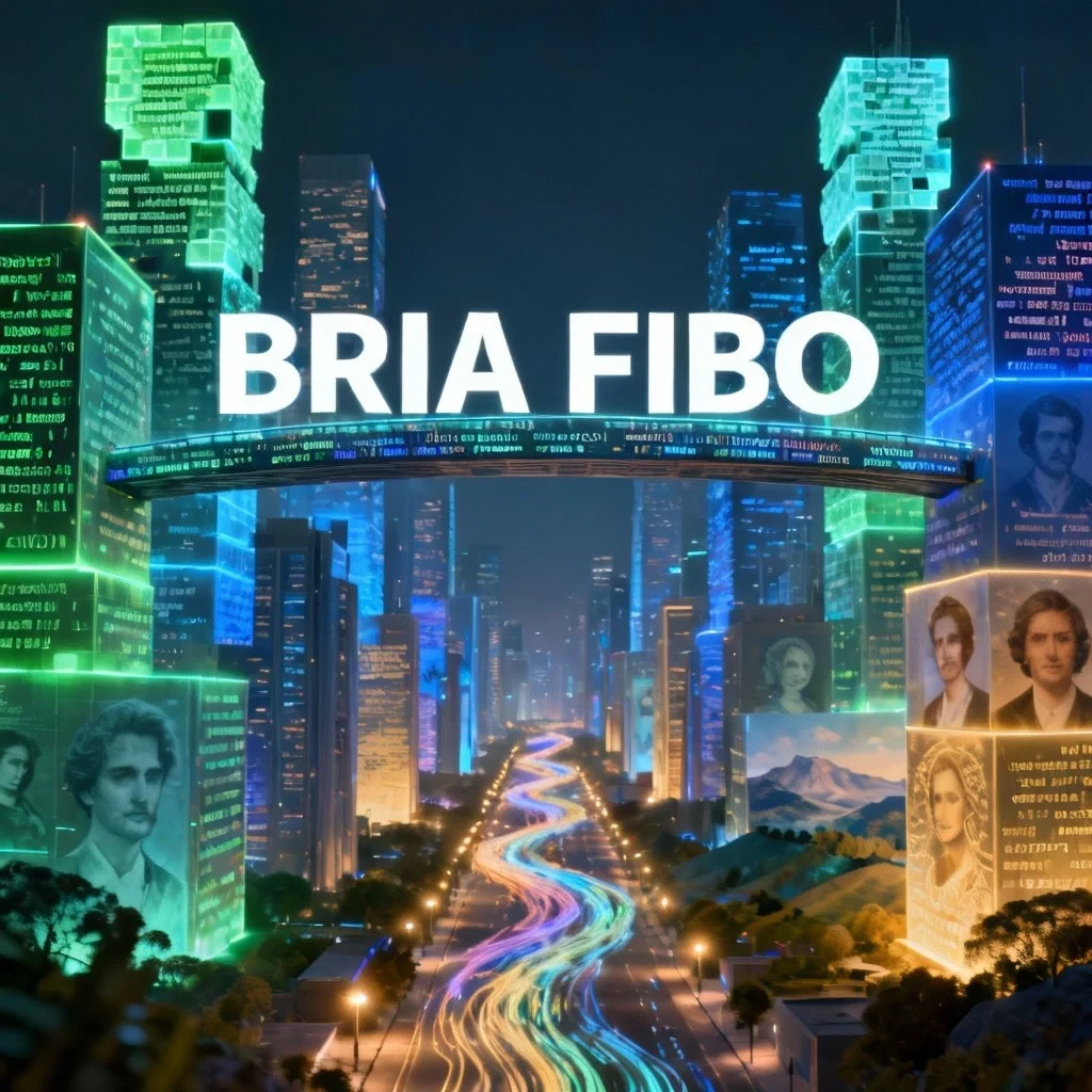 Bria FIBO — AI-модель генерации изображений