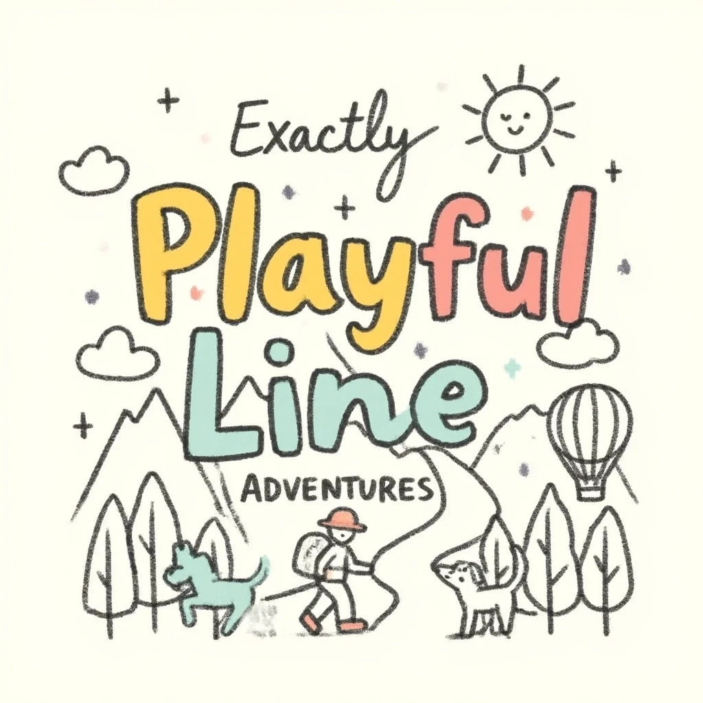 Exactly Playful Line Adventures — AI-модель генерации изображений