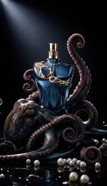 Create a 6-second vertical advertisement for premium luxury perfumes in 9:16 format using two reference images: @image1, @image2. really important: The main focus of this video…