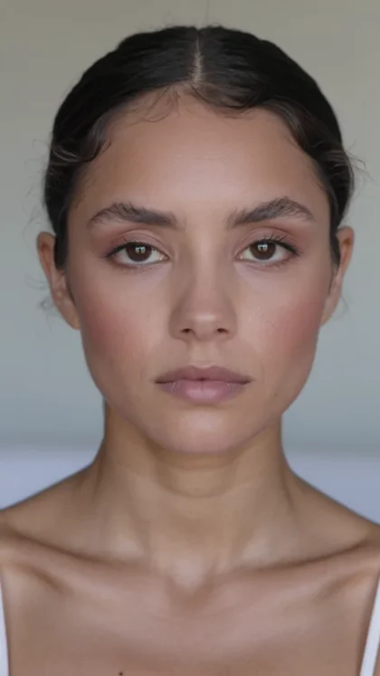 UUse the uploaded reference image as the exact visual reference and starting position for the character. Create a 5-second photorealistic cinematic animation of the same woman.…