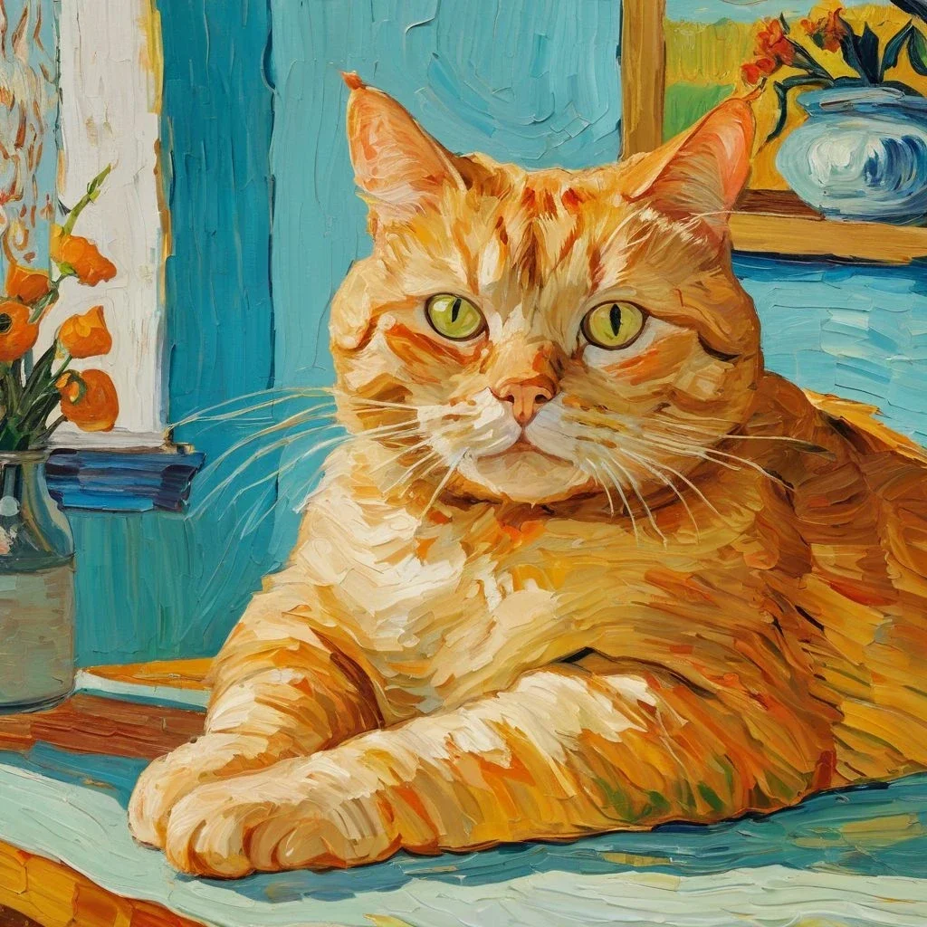 Van Gogh Impressionism — стиль генерации изображений