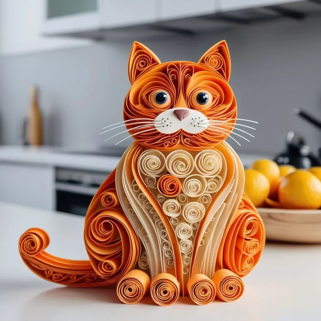 Paper Quilling Style — стиль генерации изображений