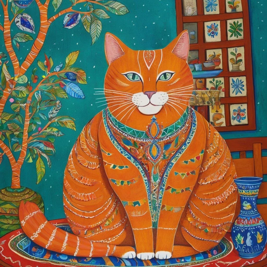Gond Painting Style — стиль генерации изображений