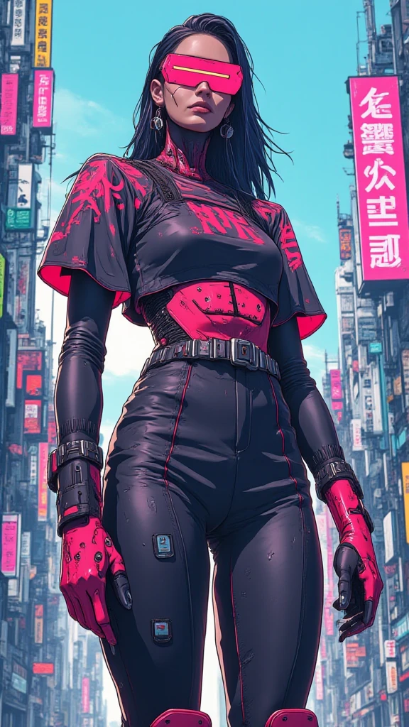 Cyberpunk Anime Style — LoRA для генерации изображений