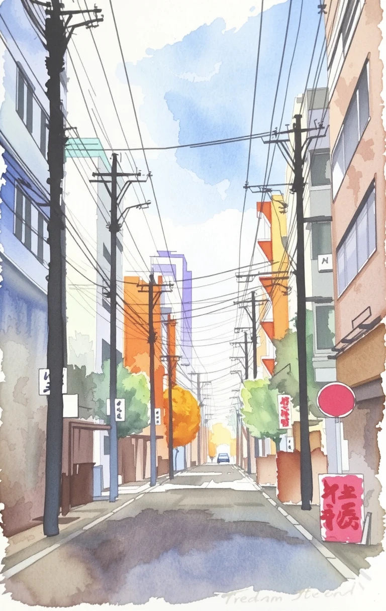 Watercolor Painting Schnell Flux LoRA — LoRA для генерации изображений